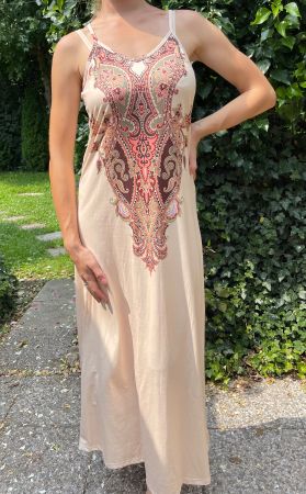 Vestito da cocktail - lungo con stampa paisleys