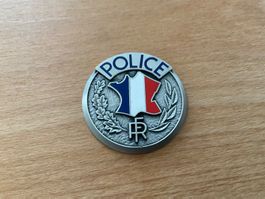 Französische Polizei Medaille / Abzeichen