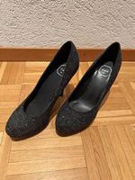 Pumps mit Glitzer Gr. 38