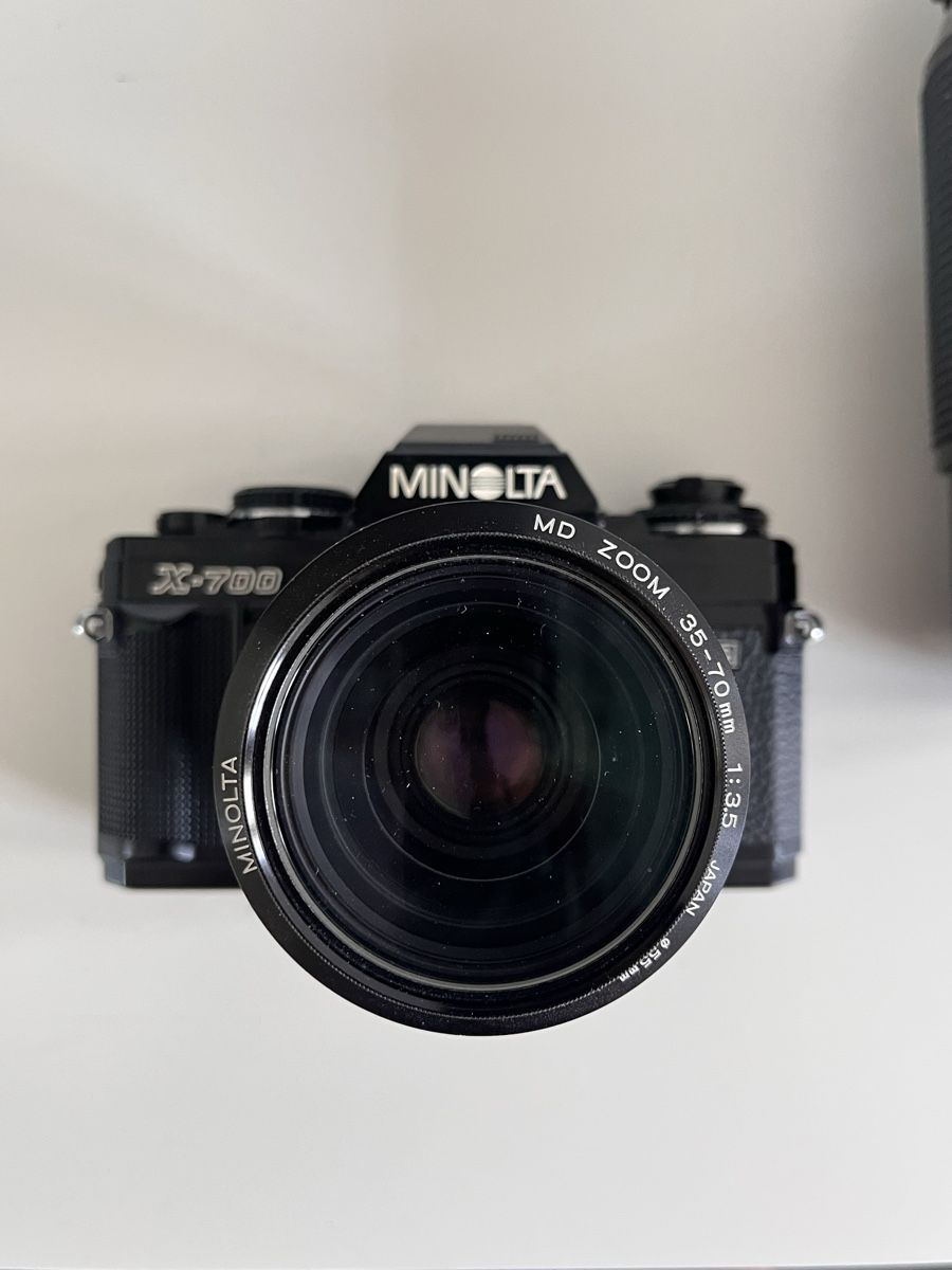 Minolta Fotocamera: Minolta X-700 mit 2 Objektiven – Usato da Zürich venduto da free1962 5
