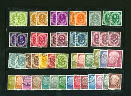 BRD Posthorn/Heuss-Sammlung gest. (AX592)