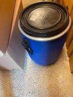 Fût plastique alimentaire 30 litres avec couvercle