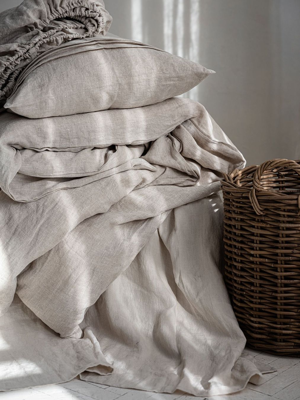 Biancheria da letto: Natur Leinenbettwäsche-Set – Nuovo e nell'imballaggio originale da Affoltern am Albis venduto da EdelLinn 3