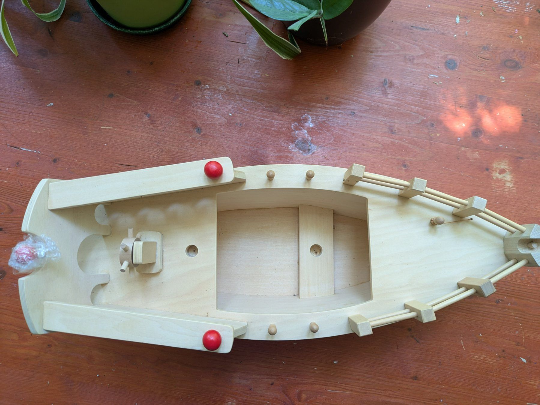 Giocattoli: Holz-Piratenschiff – Nuovo (secondo la descrizione) da Meilen venduto da Pubertier68 3