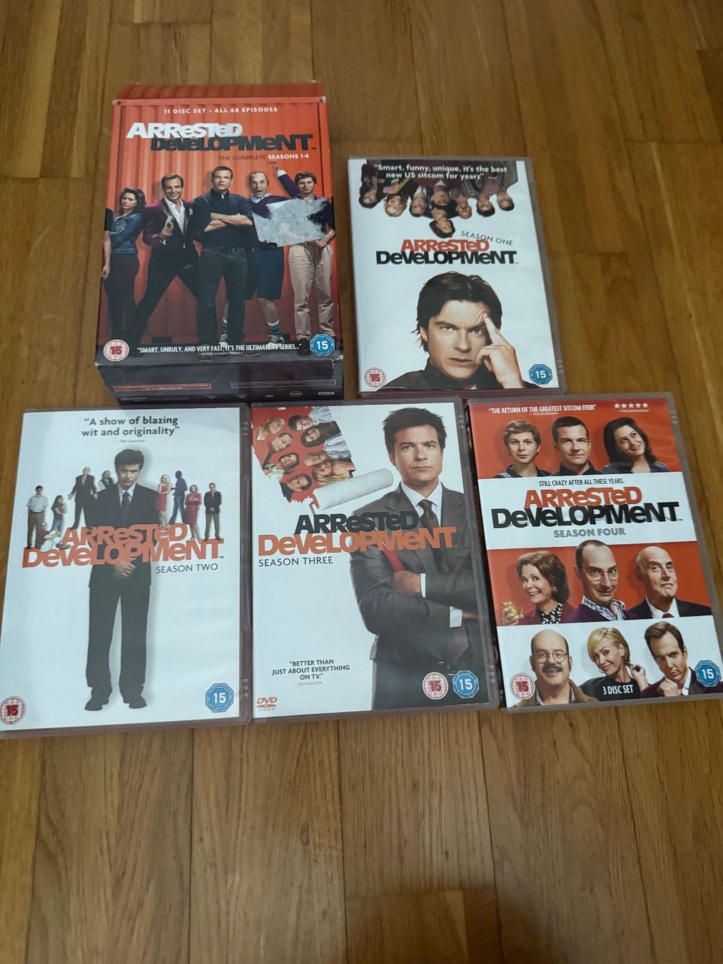 Tutti i DVDs: Arrested Development - Seasons 1-4 (EN) – Usato da Zuzwil SG venduto da nk_9000