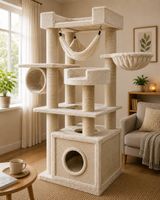 PREMIUM KATZENBAUM Kratzbaum massiv+neu