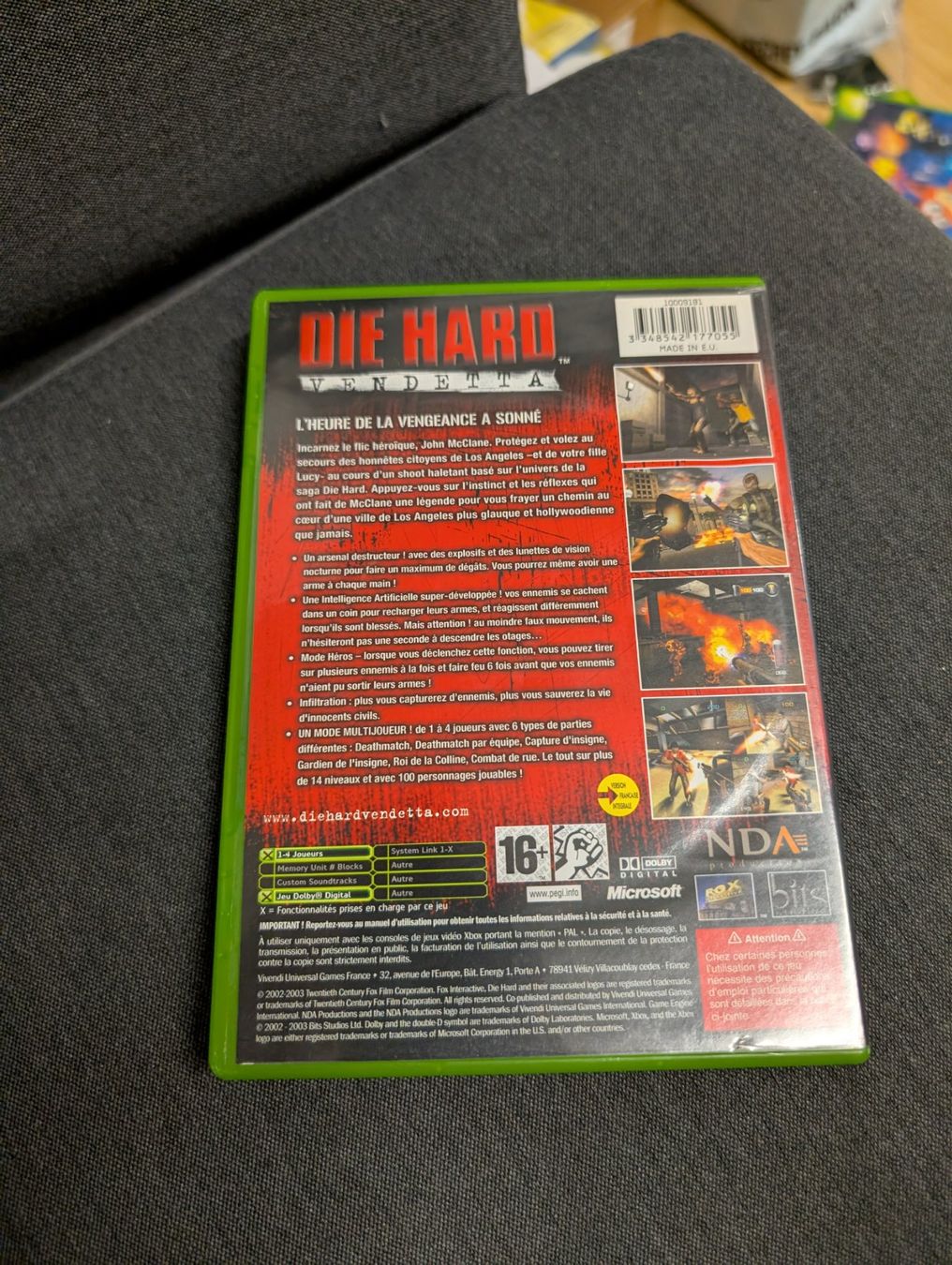 Jeux: Die hard vendetta Microsoft xbox – D'occasion à Giubiasco par Ticinerd 1