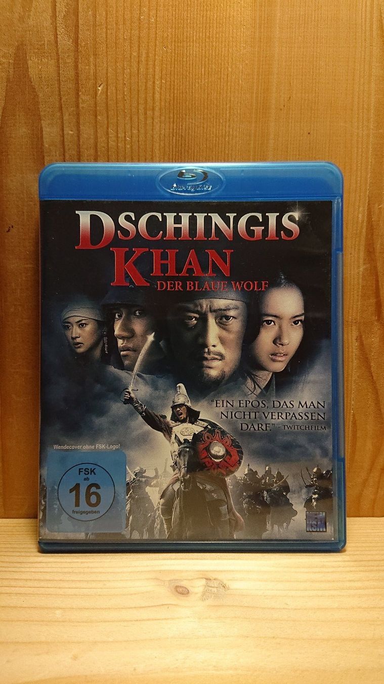 Tutti i DVDs: DSCHINGIS KHAN der blaue Wolf Blu-Ray – Usato da Wilderswil venduto da Exebub