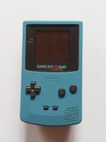 Nintendo Game Boy Color Türkis (läuft) inkl. 5 Spiele def. ?