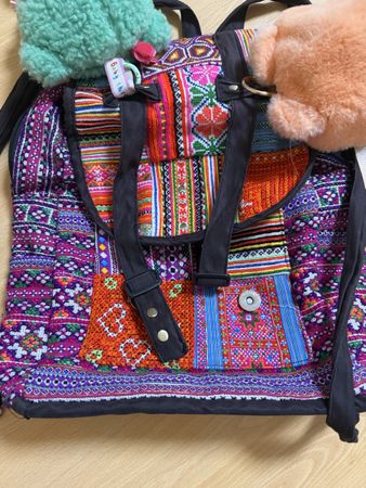 Bunter Rucksack 