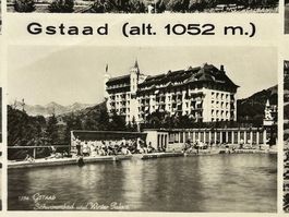 Gstaad 1949; bevor der Ort zum globalen Promi-Hotspot wurde.