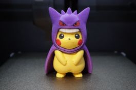 Pokemon Pikachu Gengar Kostum Figur neuwertig
