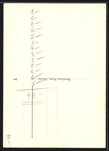 Cartoline postali: AK Ascona, Casa Borrani – Usato da Berlin venduto da bartko-reher 1