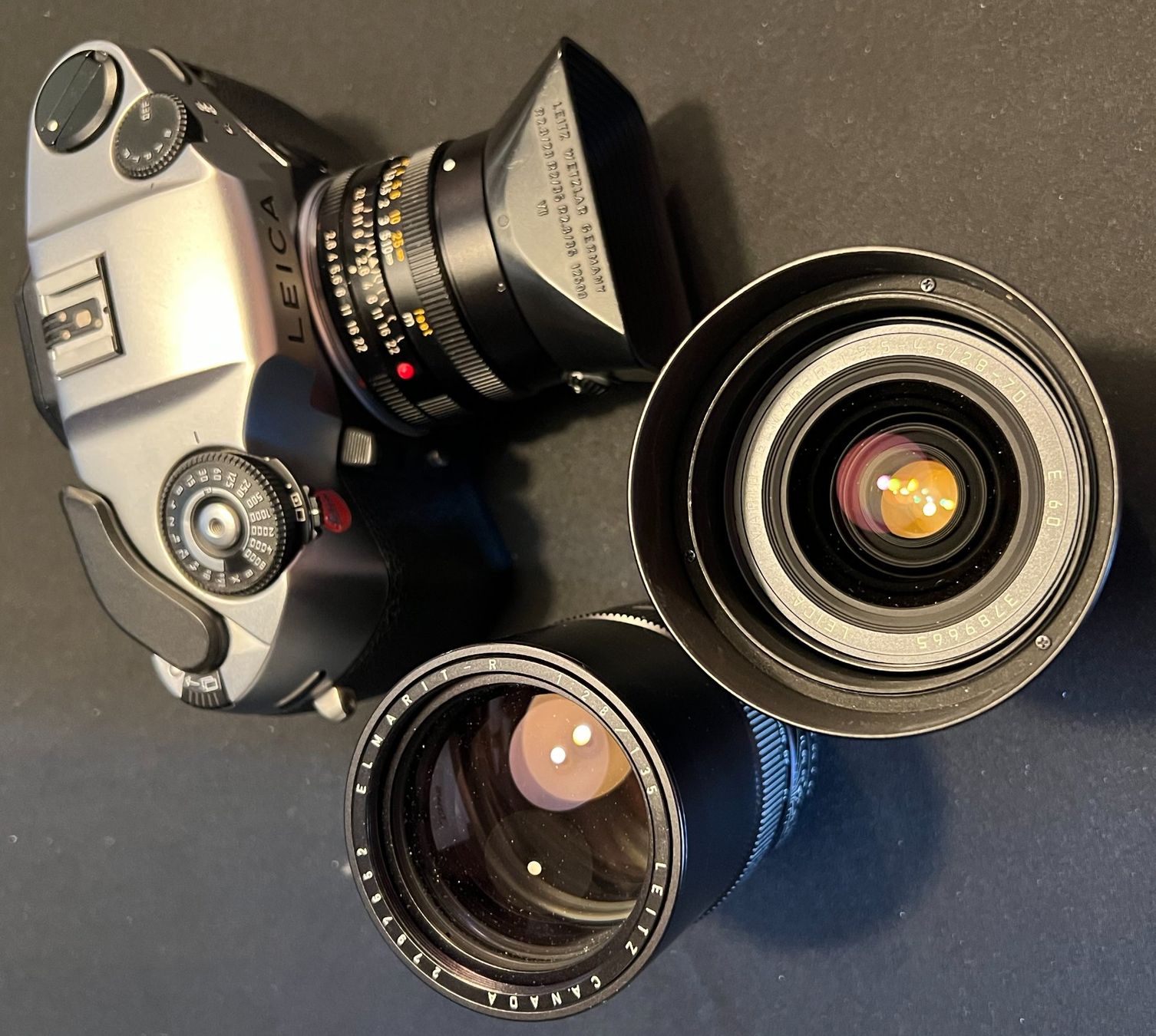 Leica Kamera: Leica R8 mit drei Objektiven – Gebraucht aus Uster von Stoessda 9