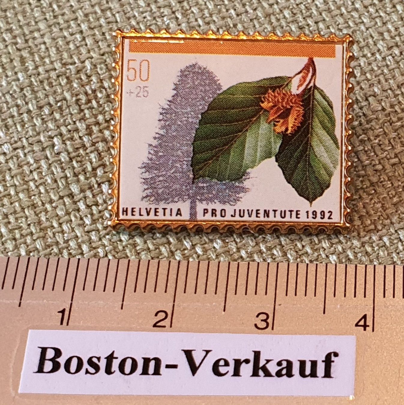 Tutti i francobolli: A876 - Pin PTT Pro Juventute Helvetia – Usato da Reinach BL venduto da Boston-Verkauf 1