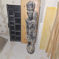 Holzfigur aus Afrika