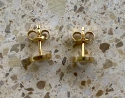Boucles d'oreilles or 750 perles fines, idéal pour l'été 💎