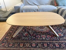 Table basse Case Cross Oval - Design Matthew Hilton