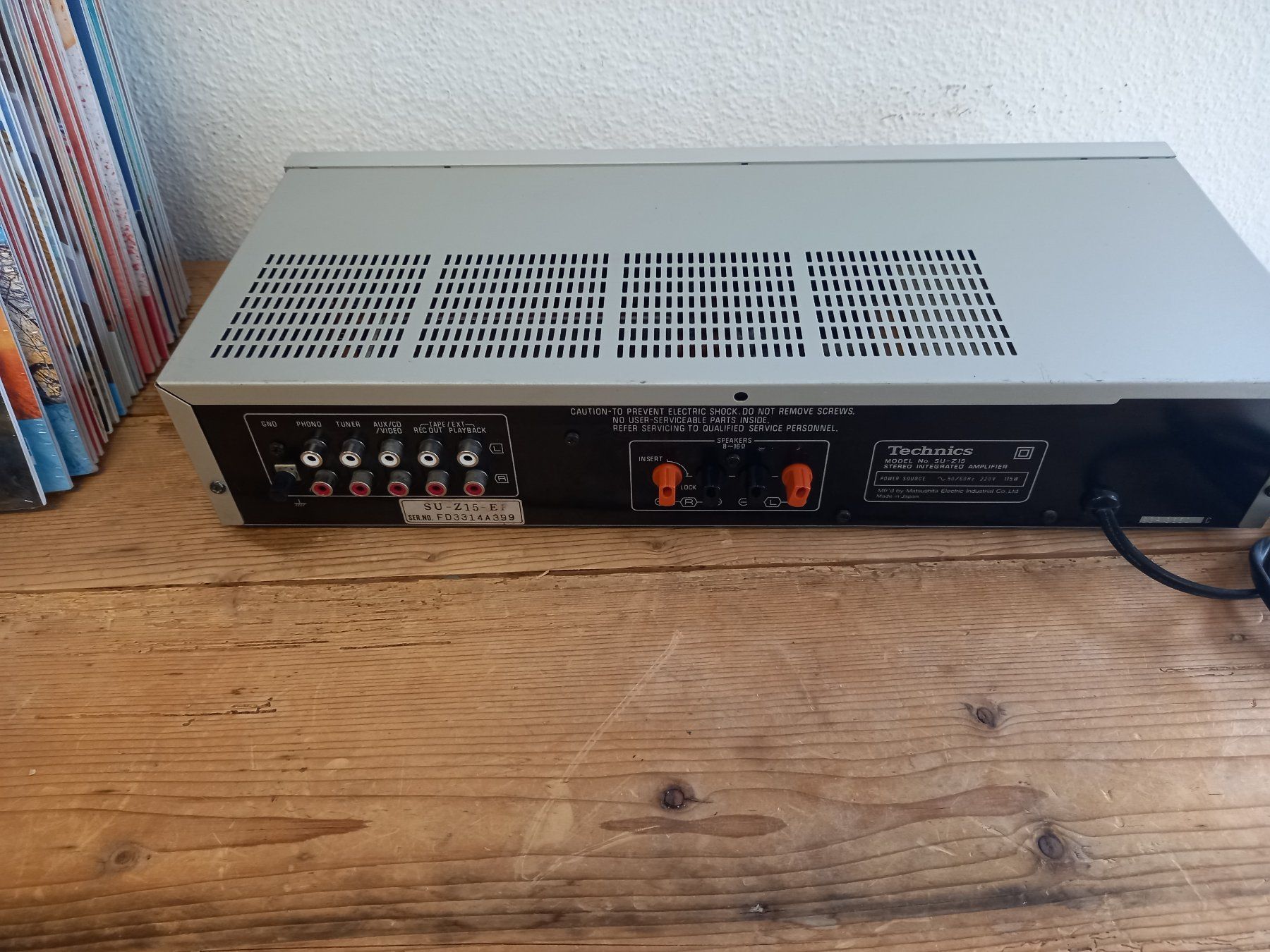 Technics Amplificatori: Technics SU-z15  Verstärker – Usato da Prez-vers-Siviriez venduto da Monija70 7