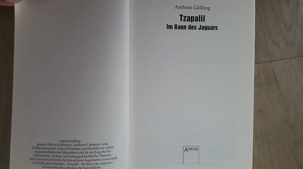Libri: Tzapalil - Im Bann des Jaguars, Jugendbuch – Nuovo (secondo la descrizione) da Illnau venduto da Buechermaus 2