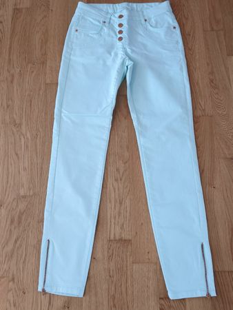 Damen Hose Bodyflirt hellblau Grösse 36 guter Zustand
