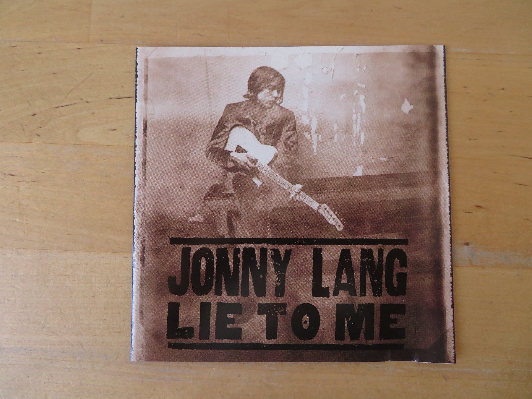 CDs: JONNY LANG "Lie to me" – Gebraucht aus zürich von Goldimmund