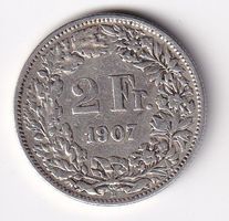 2 Franken 1907 rar