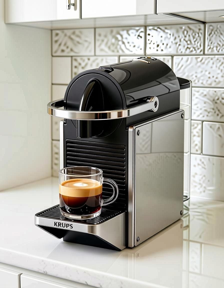 Krups Kaffeemaschinen & Espressomaschinen: Krups Nespresso Kaffeemaschine Anthrazit – Gebraucht aus Pfäffikon ZH von thf_rqs2