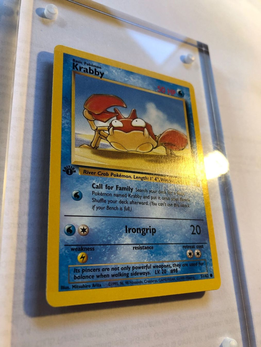 Sammelbilder & Trading cards: Krabby 1st Fossil - LP - ab 1.- – Gebraucht aus Giubiasco von dan_pr8b 1