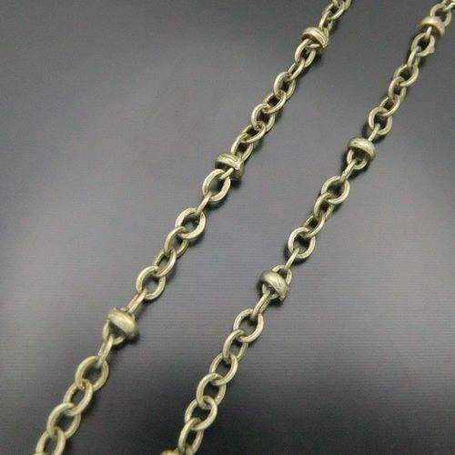 Ketten: Kette Meterware 3.5x2.5mm altbronze 1m – Neu (gemäss Beschreibung) aus Alpnachstad von perlengaby