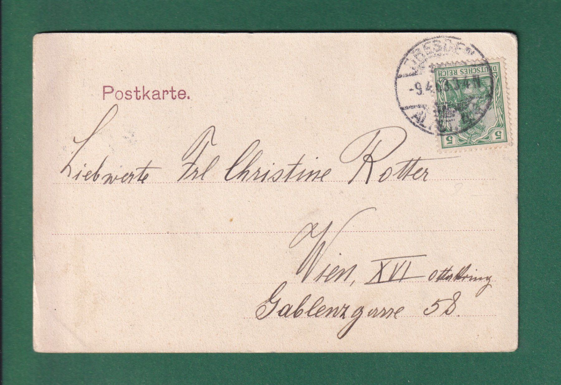 Ansichtskarten: DRESDEN - Georgenthor - Tram - 1903 – Gebraucht aus Pully von nicecards-shop 1