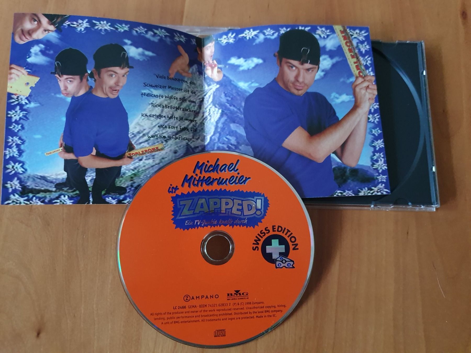 CD: CD Michael Mittermeier ist ZAPPED! SWISS EDITION – Usato da Thalwil venduto da meinverkauf 1
