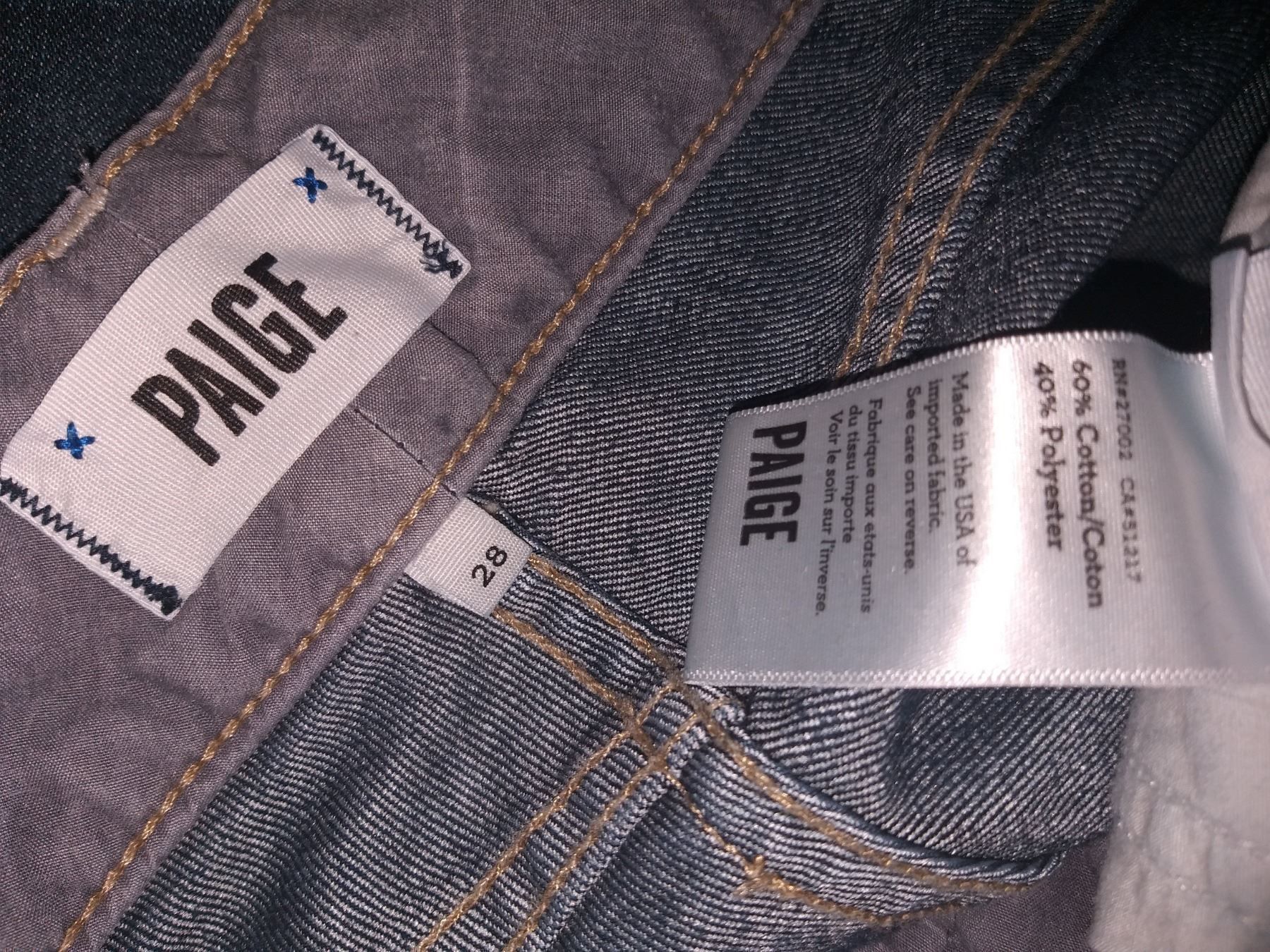 Jeans: PAIGE Jeans taille / Grosse 28 (S) – Gebraucht aus Cossonay-ville von Super-Price-Quality 9