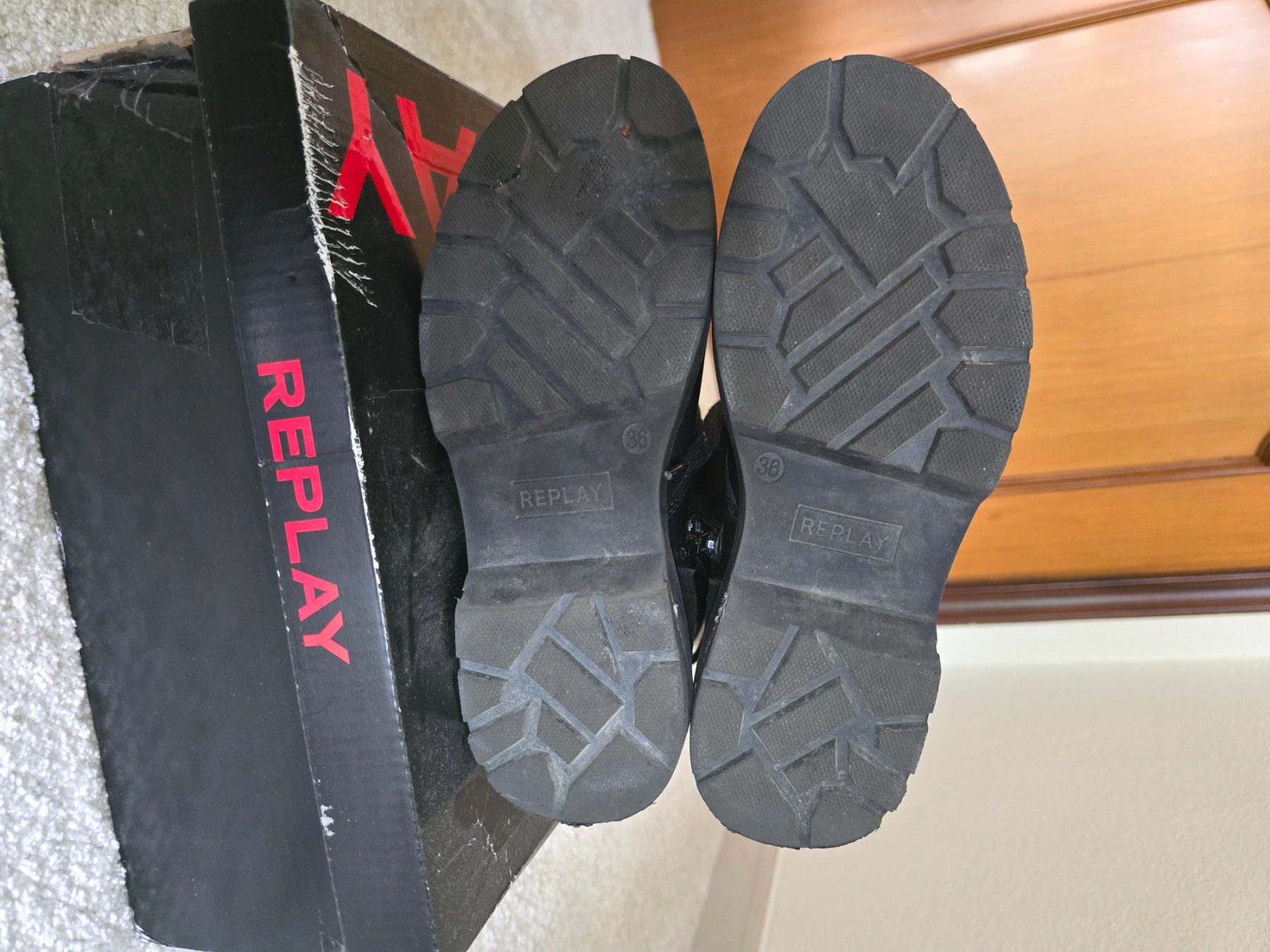 Replay Scarpe per ragazze: Leather boots by Replay, size 36 – Usato da Spreitenbach venduto da Breezyel 3