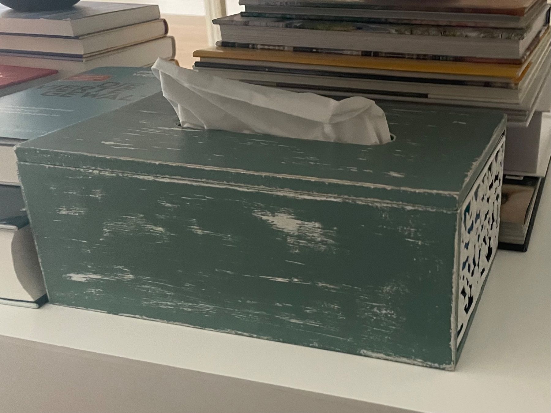 Cassapanche: Shabby Chic Taschetücherbox – Usato da Baden venduto da Tiffany6878 5
