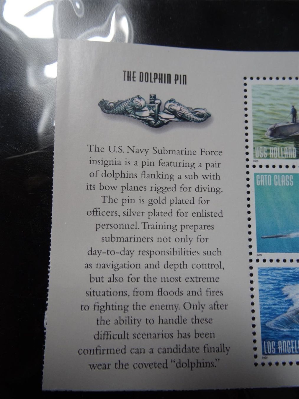 Tutti i francobolli: US Briefmarkenbogen Submarine 2000 – Nuovo (secondo la descrizione) da Lupfig venduto da Hubi64 2