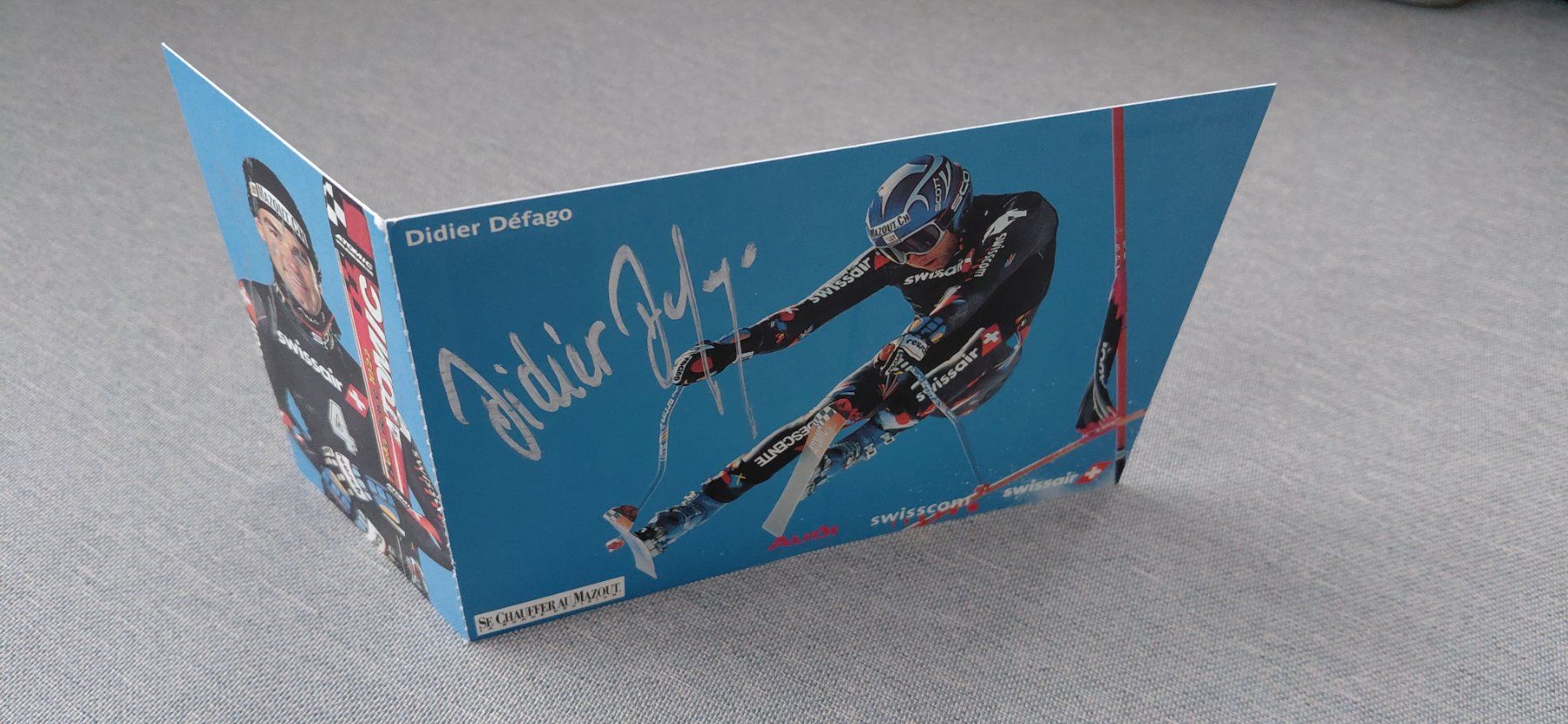 Autographes: Autogramm Didier  Defago – D'occasion à Schmerikon par Olympia04 1
