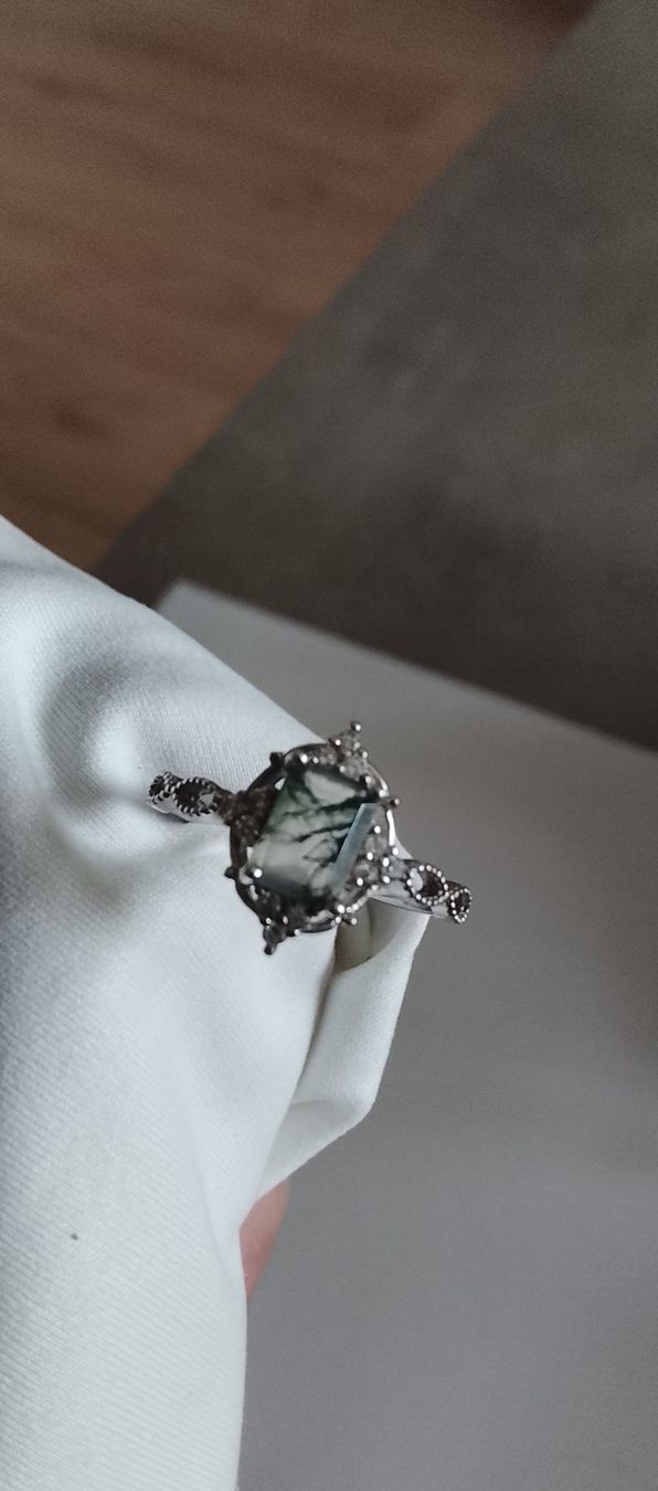 Bagues: Silber Ring 925 mit Stein – D'occasion à Oberriet SG par snj_bjb7