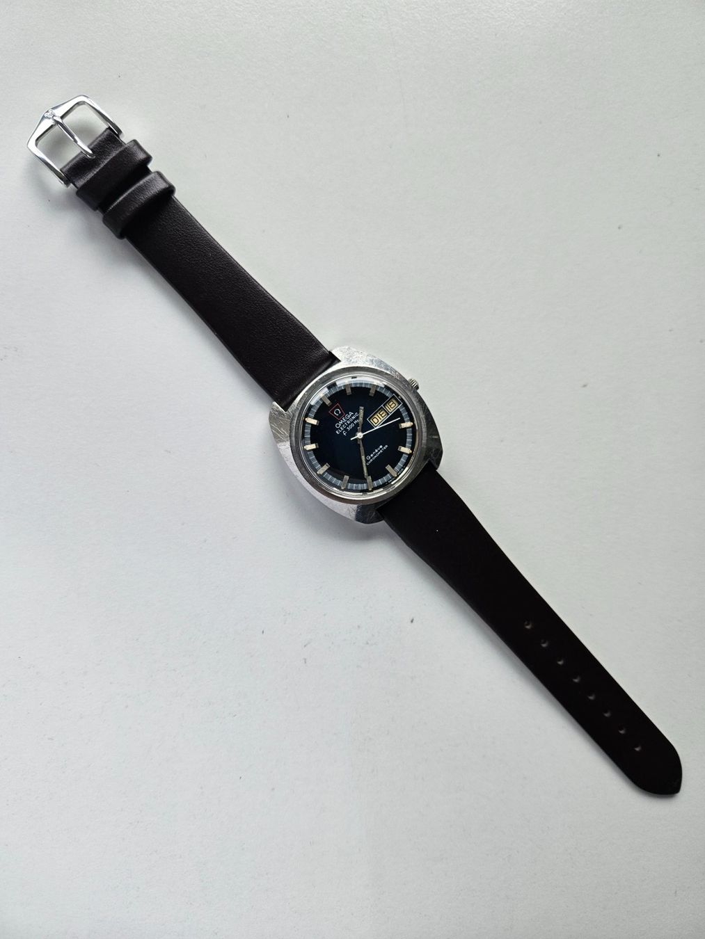 Omega Orologi: 412 Omega Electronic Chronometer Geneve Day Date – Usato da Berikon venduto da mmm21 3
