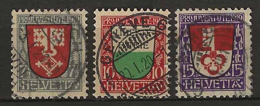 Tutti i francobolli: PJ019 - Pro Juventute 1919 obl. – Usato da Trélex venduto da Phil_Albert