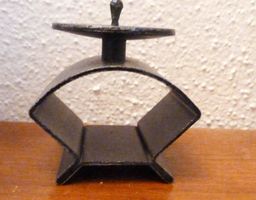 Kerzenständer aus Eisen, 70er Jahre %