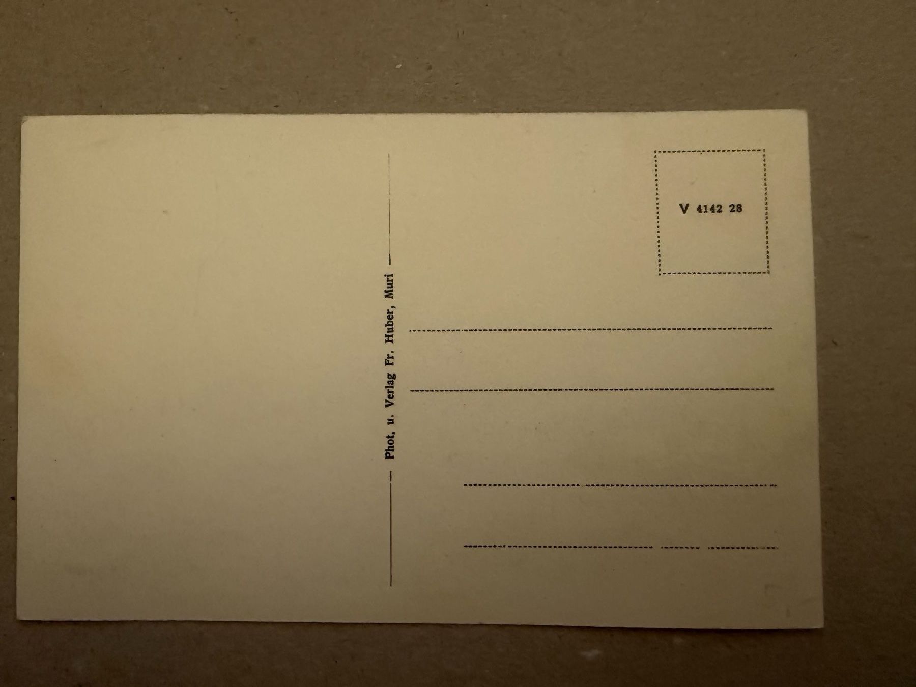 Cartoline postali: MURI - "Gruss aus Muri" - Ansichtskarte – Usato da Tegerfelden venduto da siebenmacky 1
