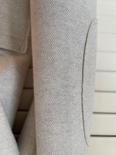 Giacche: Blazer Gr. S grauweiss/glitzer neu – Nuovo (secondo la descrizione) da Duggingen venduto da osere 2