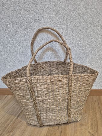 Strandtasche aus Naturmaterial