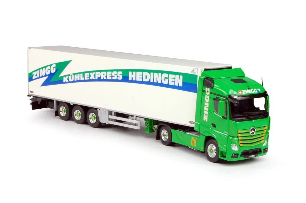Tekno Modellbausätze & Standmodelle: 1:50 Tekno MB Actros 04 "Zingg" – Neu und originalverpackt aus Affoltern am Albis von Modellshop-8910 1
