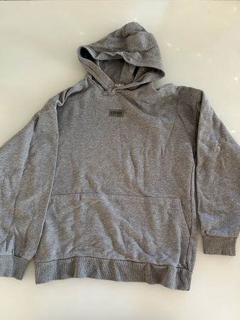 Pull Esprit gris chiné à capuche - Taille M - Hiver