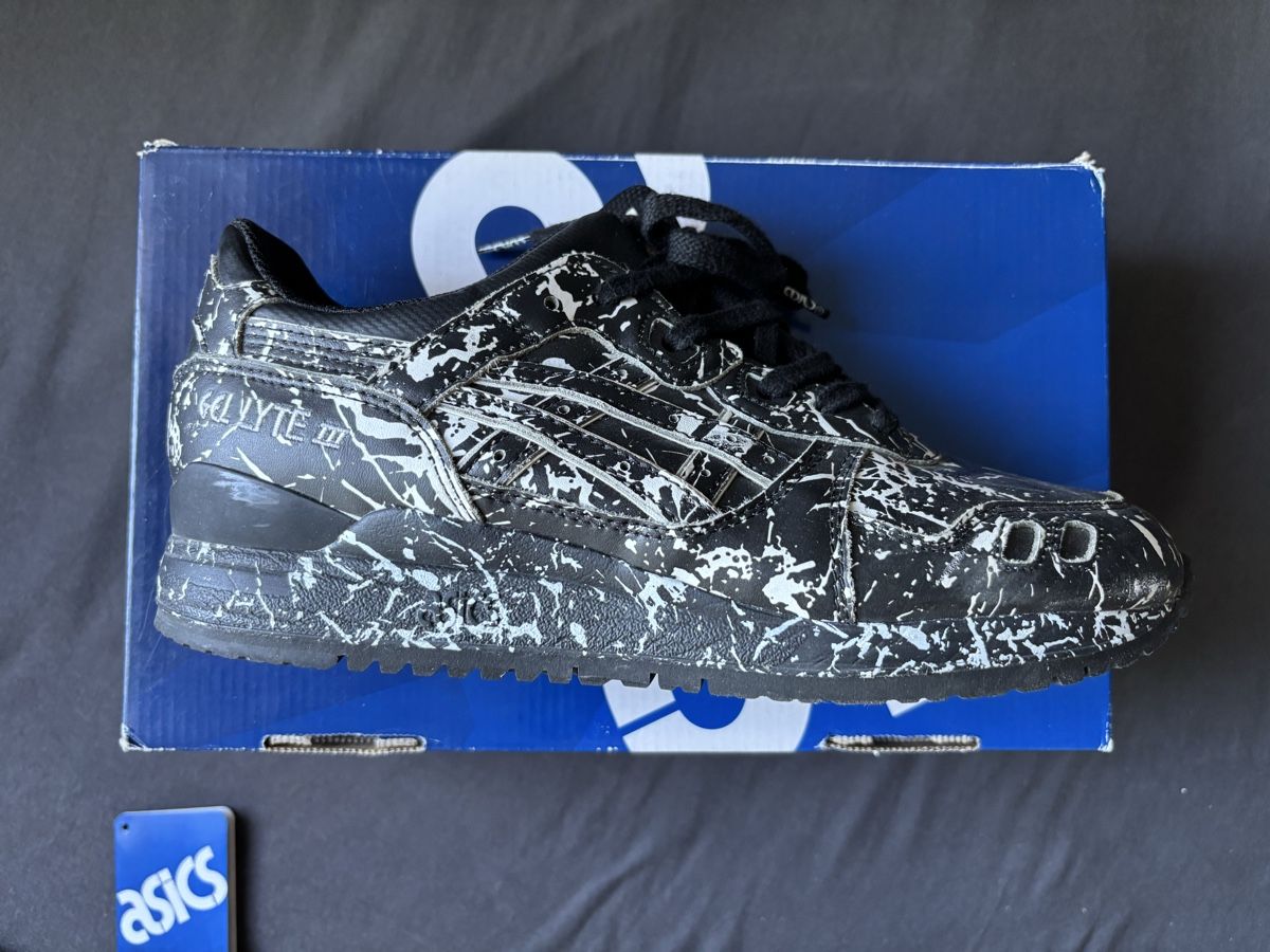 Asics Herrenschuhe: Asics Gel-Lyte III Black/Black, Grösse 40.5 – Gebraucht aus Dübendorf von mba_5yvw 2