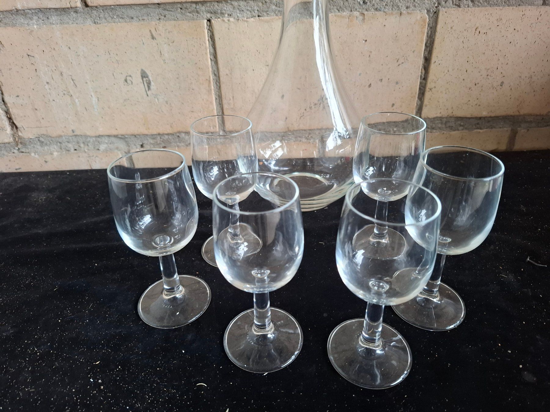 Caraffe: Glaskaraffe mit 6 Gläser . Top Zustand – Usato da Schönholzerswilen venduto da clyde123 1