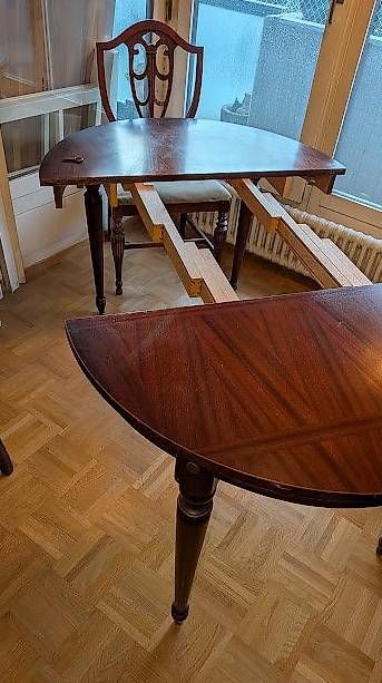 Tavoli: Table à manger avec rallonge et 4 chaises – Usato da Cologny venduto da lob_q9zw 3
