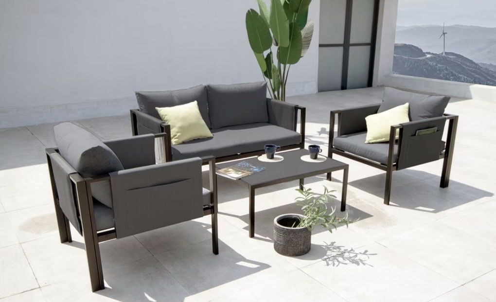 Divani: Loungeset mit Glastisch – Usato da Erlenbach ZH venduto da pr0123 7